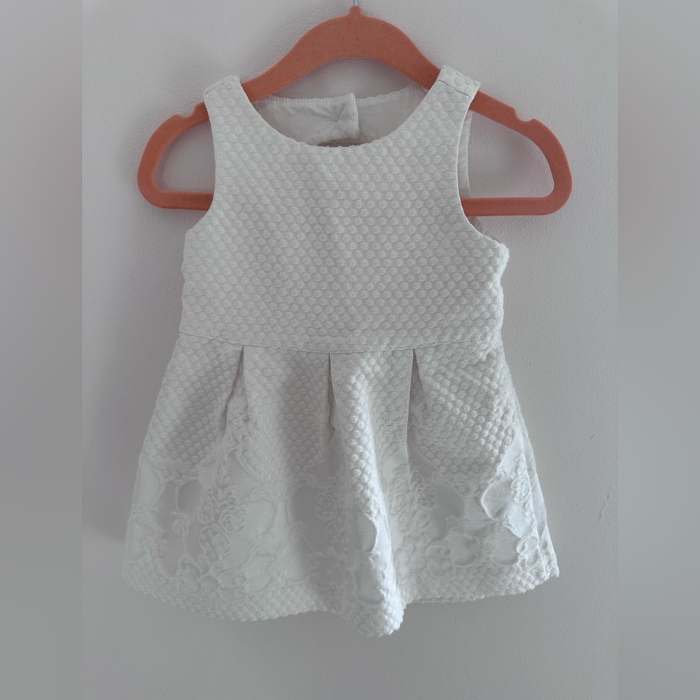 Janie and jack white dress